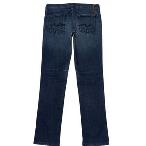 7 For All Mankind Roxanne 30X30.5 Skinny Straight Jeans